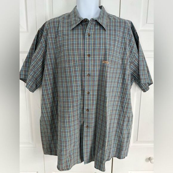 Vintage Pendleton Shirt Button Down Short Sleeve Cotton Top Mens XL - Picture 5 of 14